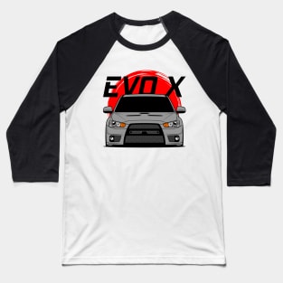 Silver EVO X Baseball T-Shirt